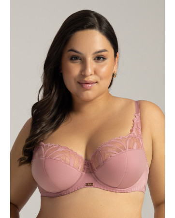 BIUSTONOSZ AV 2105 SEMI SOFT PINK PEONY