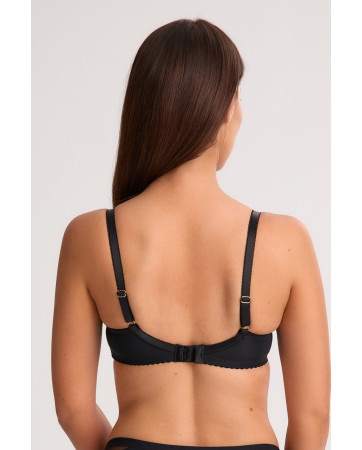 BIUSTONOSZ SEMI-SOFT PARIS BSO 1302 CZARNY