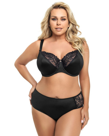 BIUSTONOSZ VICTORIA CZARNY K378