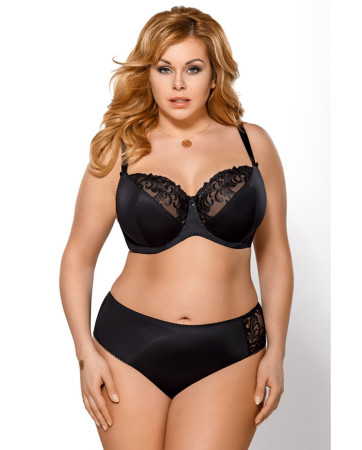 BIUSTONOSZ VICTORIA CZARNY K378