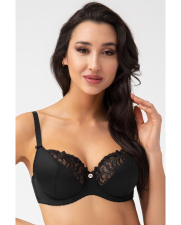 BIUSTONOSZ VICTORIA CZARNY K378