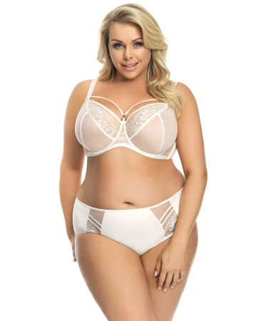 BIUSTONOSZ PARADISE K496 ŚMIETANOWY