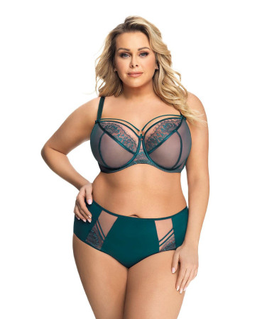 BIUSTONOSZ PARADISE K496 ZIELONY