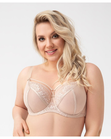 BIUSTONOSZ PARADISE K496 BEŻOWY