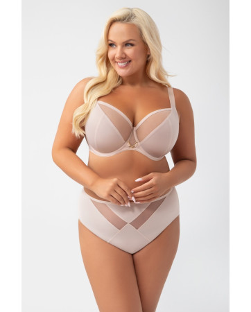 BIUSTONOSZ VICKY K564 BEŻOWY