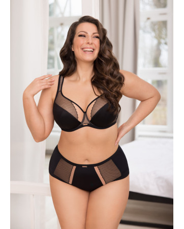 BIUSTONOSZ LUISSE K441/1 CZARNY