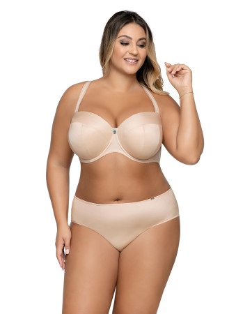 BIUSTONOSZ AV 1787 STRAPLESS MAXI BEŻ