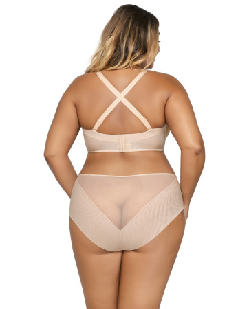 BIUSTONOSZ AV 1787 STRAPLESS MAXI BEŻ