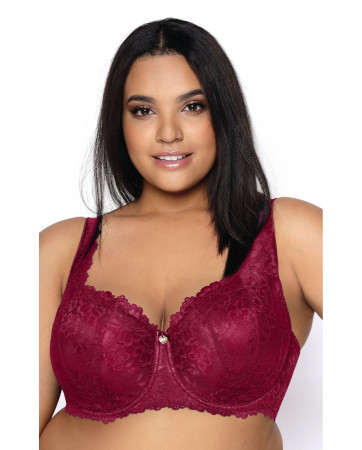 BIUSTONOSZ CARMELA BIG M-053/22 BURGUND