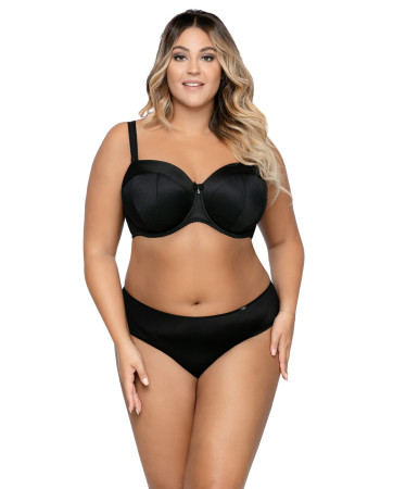 BIUSTONOSZ AV 1787 STRAPLESS MAXI CZARNY