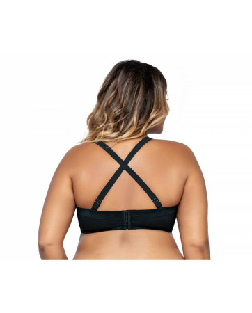 BIUSTONOSZ AV 1787 STRAPLESS MAXI CZARNY