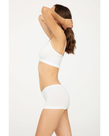 SEAMLESS COTTON SHORT