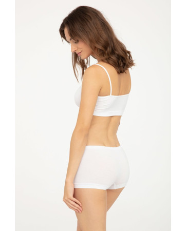 SEAMLESS COTTON SHORT