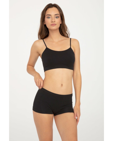 SEAMLESS COTTON SHORT